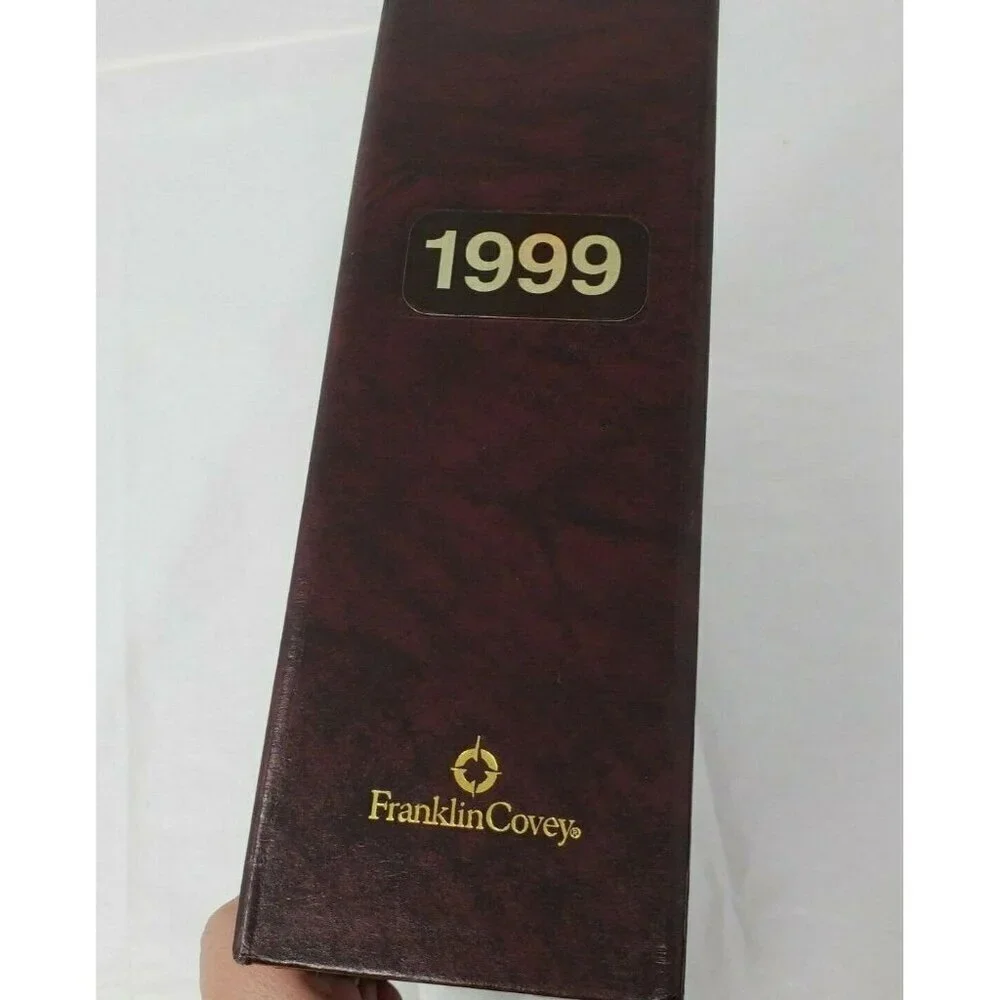 1999 Franklin Covey Fdp 19079 Classic Time Management Storage Binder